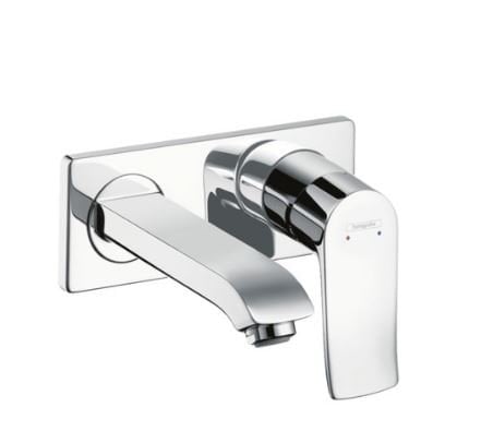 Hansgrohe Metris Tek Kollu Lavabo Bataryası Duvara Monte