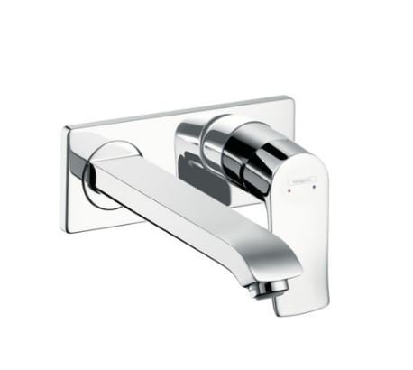 Hansgrohe Metris Tek Kollu Lavabo Bataryası Duvara Monte 22.5 cm