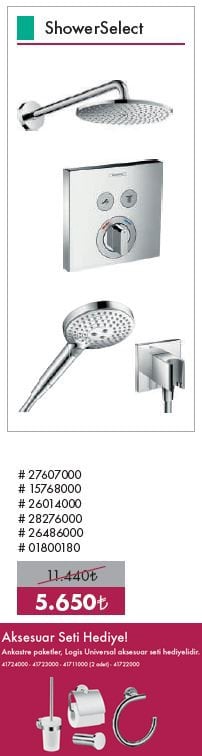 Hansgrohe Showe Select Kampanya