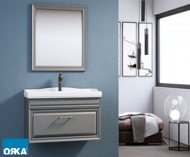 Orka Design 85 cm Banyo Dolabı