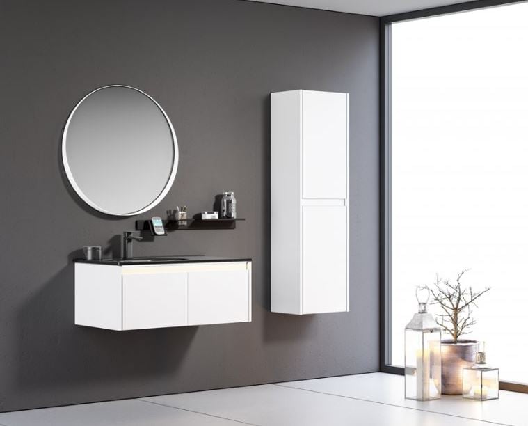 Orka Lisbon 90 cm Banyo Dolabı